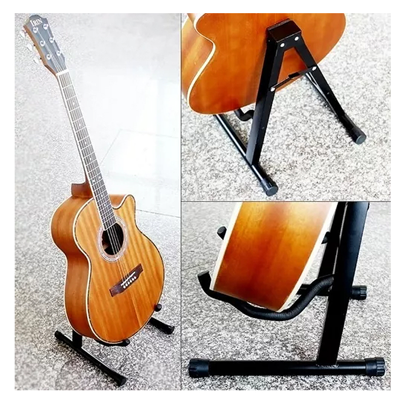 Soporte Atril Guitarra Y Bajo Plegable — foto 2