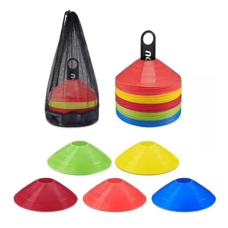 5 colores Lentejas cónicas de entrenamiento mezclado de fitness 50 psc/set 50 — foto 1