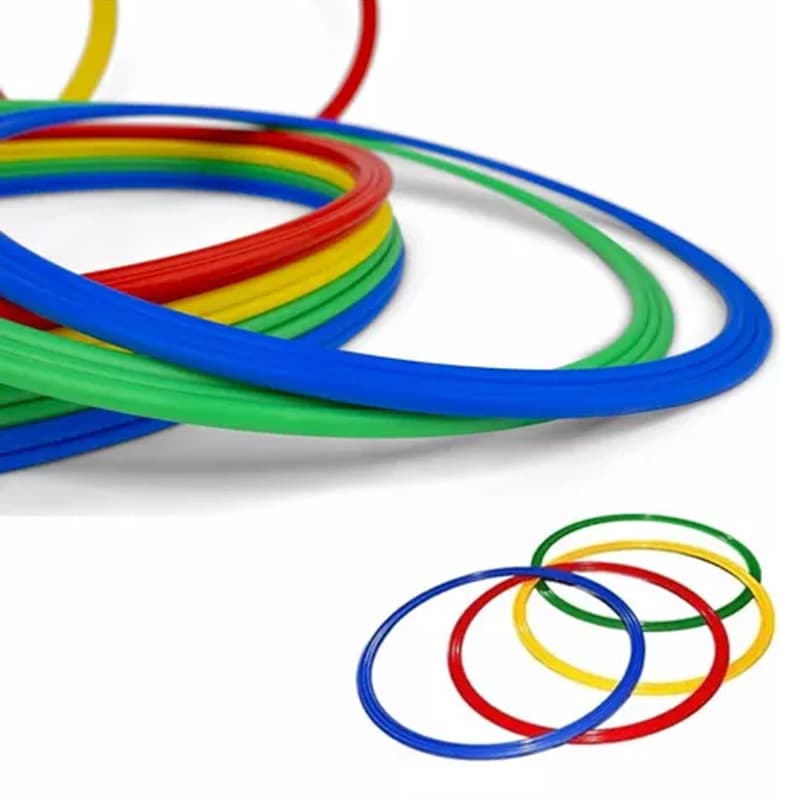 20psc/set Aros De Agilidad 40cm Entrenamiento Deporte Futbol 4 colors Cono — foto 8