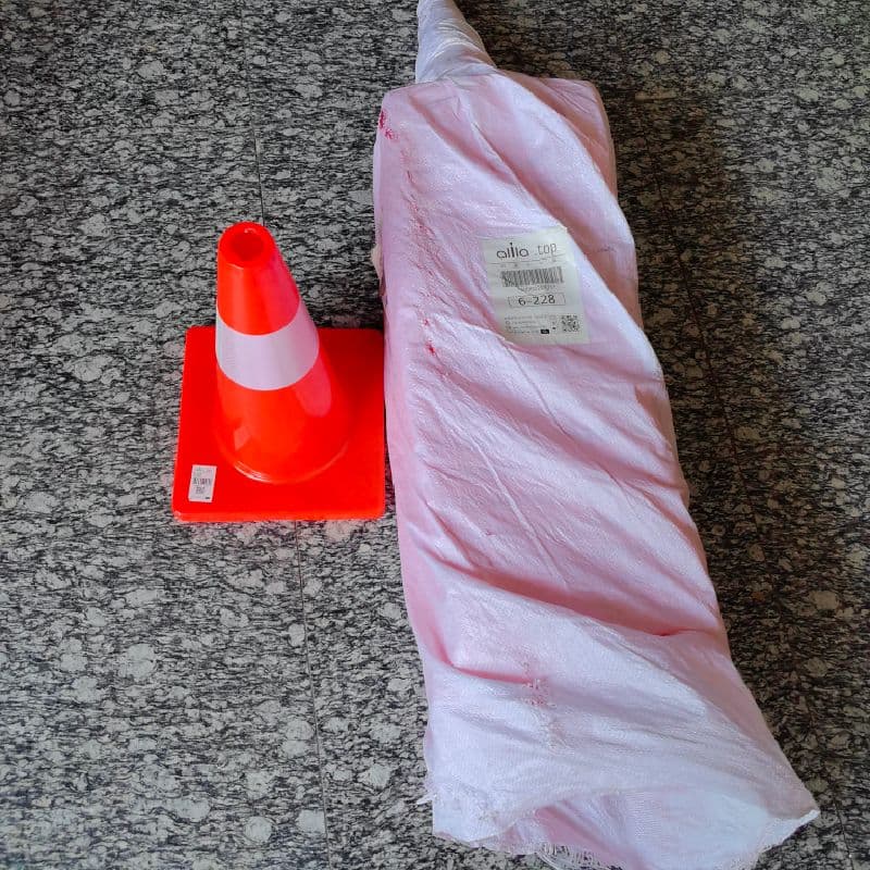 45cm Cono Vial 2 Cintas Base Normal 18 PuLG. 45cm — foto 2