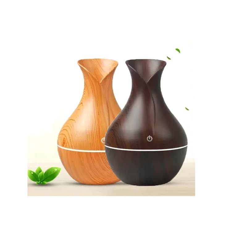 Color de madera claro pequeño humidificador de aire 130ML — foto 4
