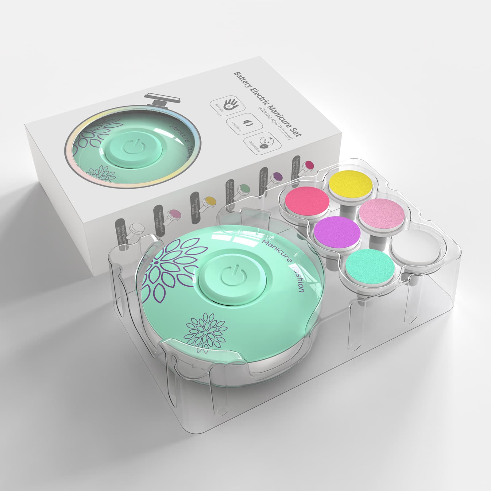 Corta Uñas Lima Eléctrica Para Bebes, Niños Y Adultos — foto 4