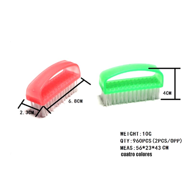 2 pcs Cepillos De Limpieza Cepillar Las Uñas Dedos Pies Y Manos — foto 4