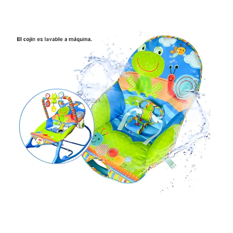 Silla Mecedora Musical Con Vibracion Para — foto 6