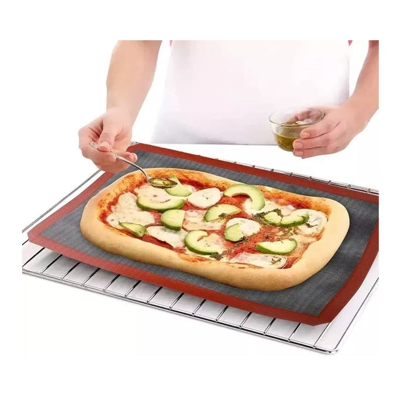 Pack 2 Lamina De Silicona Tapete Horno Microperforado 30x40cm. — foto 3