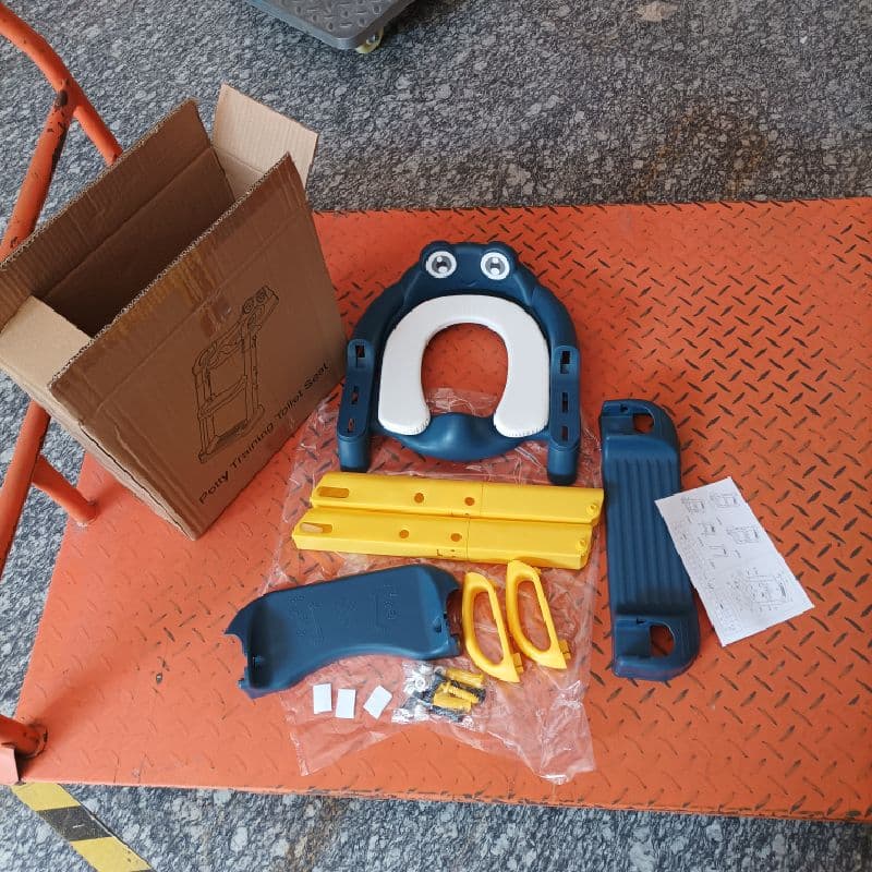 Asiento Adaptador Escalera Inodoro Wc Para Niños Sin Cojin — foto 5