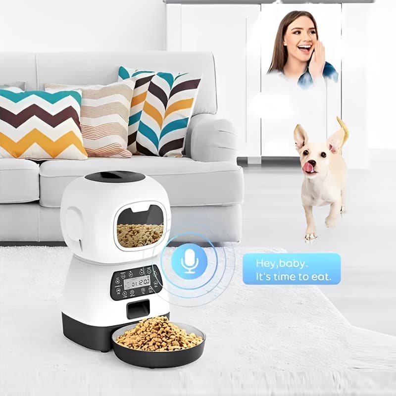 3.5L Robot Alimentador Automático Para Mascotas Dispensador — foto 6
