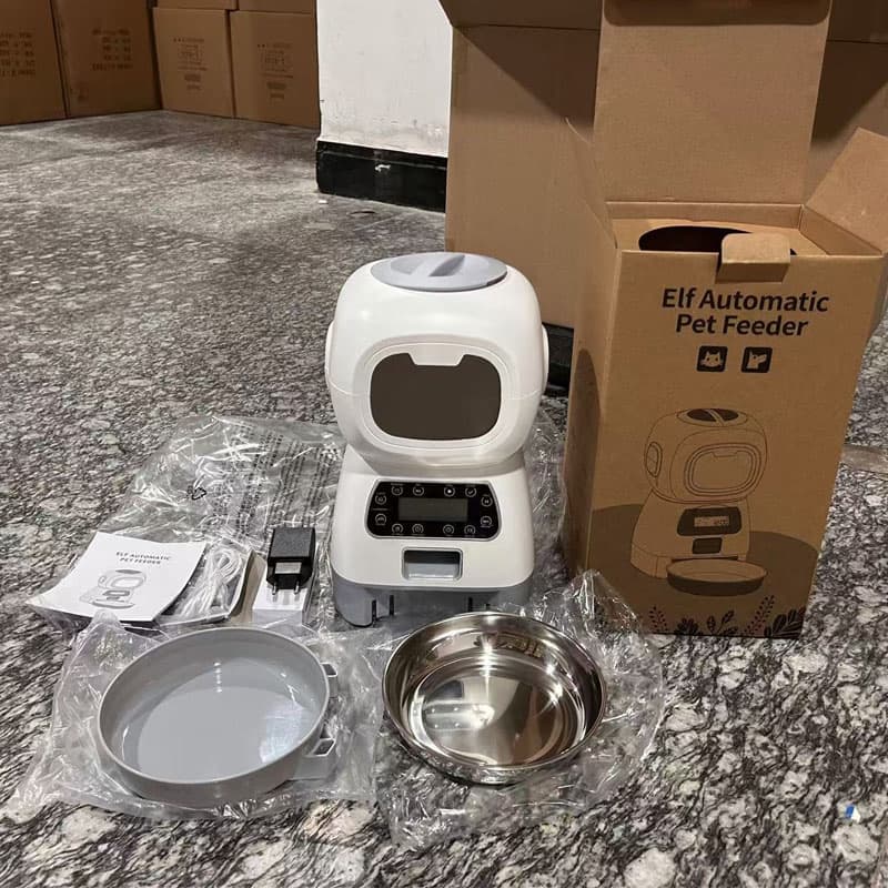 3.5L Robot Alimentador Automático Para Mascotas Dispensador — foto 8