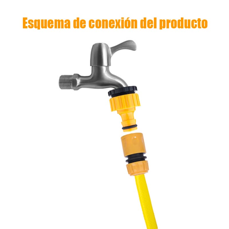 CARLO Adaptador De Para Tubería De Agua De Conexi3n R?pid — foto 2