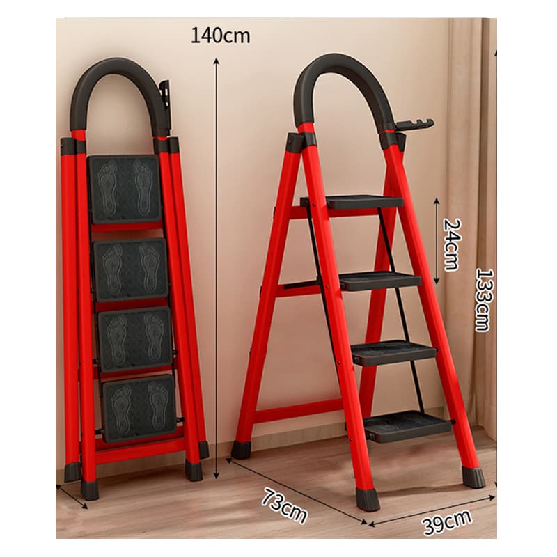 Escalera133*39*73cm Plegable 4 Escalones Resistente Escala 4 — foto 1