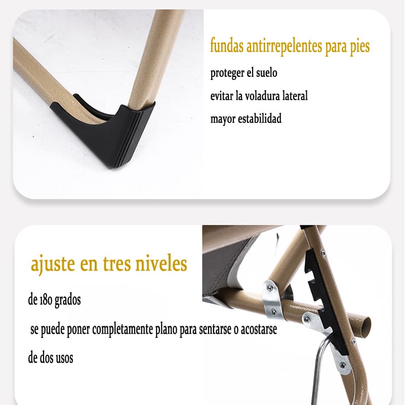 3ajustes de altur Cama Portatil Plegable De Reforzado Con Colchon Desmontable — foto 4