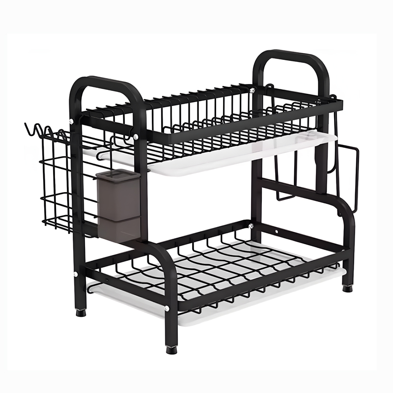 Organizador 39cm Secador Escurridor De Loza Platos 2 Niveles 2 — foto 3