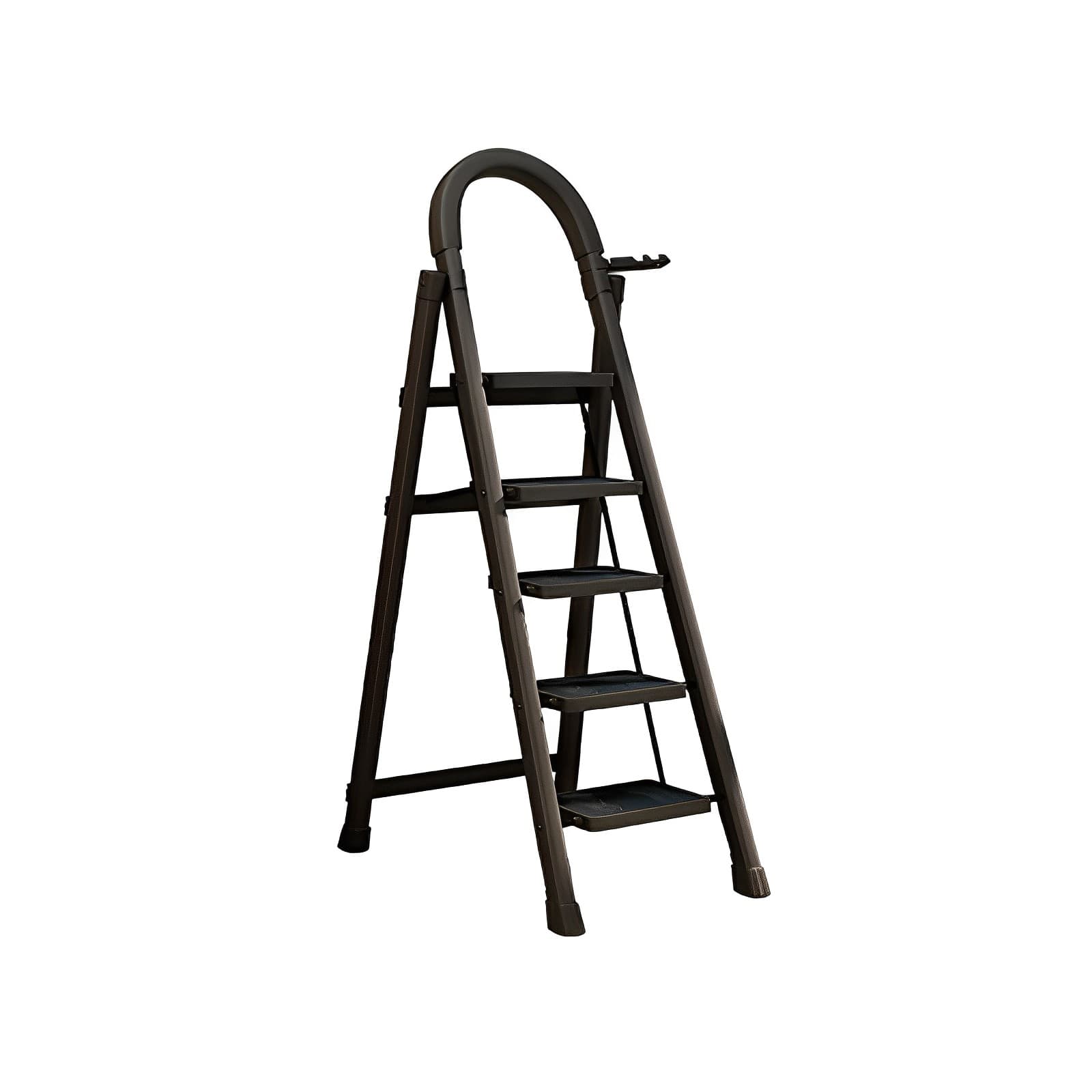 Escalera148*43*72cm de Hierro de 5 Peldaños en Color Negro5 — foto 1