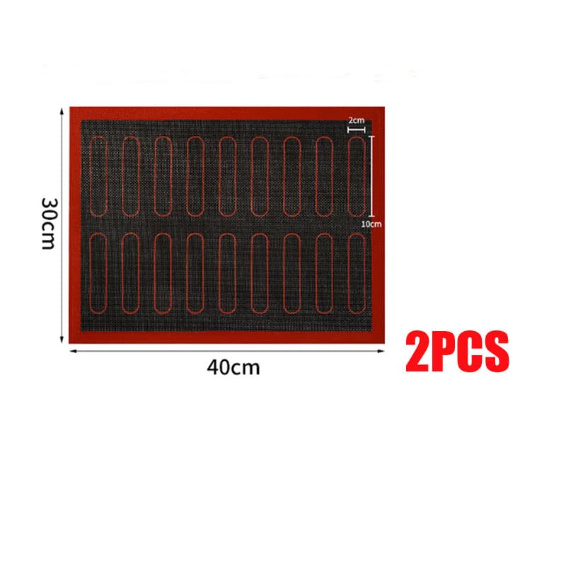 Pack 2 Lamina De Silicona Tapete Horno 40*30cm.240*30cm — foto 1