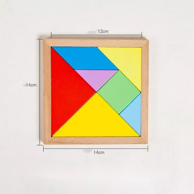 Pack 10 Juguetes Didácticos De Madera Para Niños Montessori. — foto 4