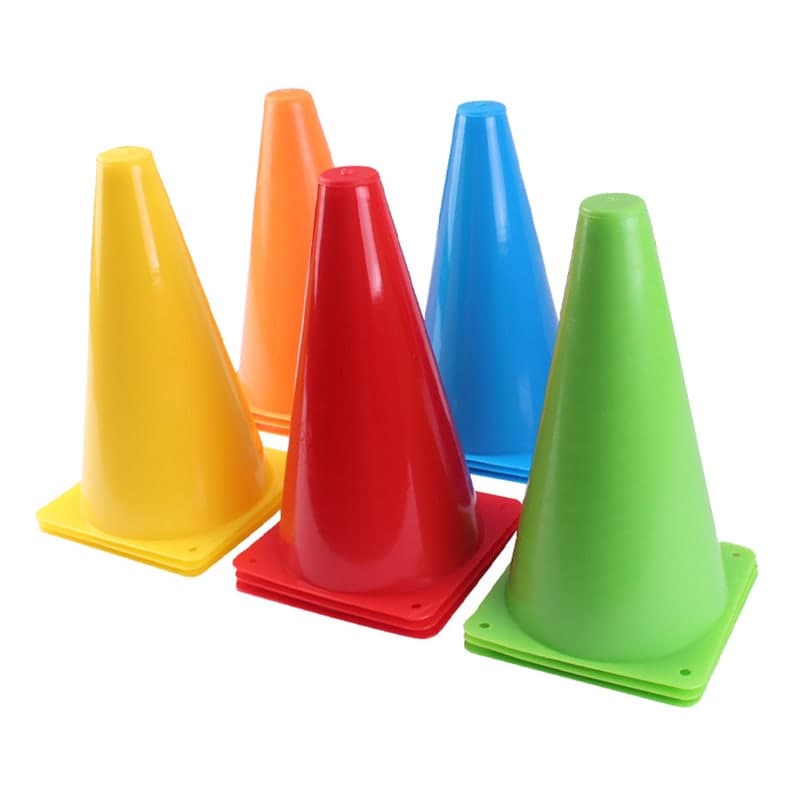 Cono 20psc/set 18cm De Entrenamiento Crossfit Deporte/ Trafico 5 colores — foto 1