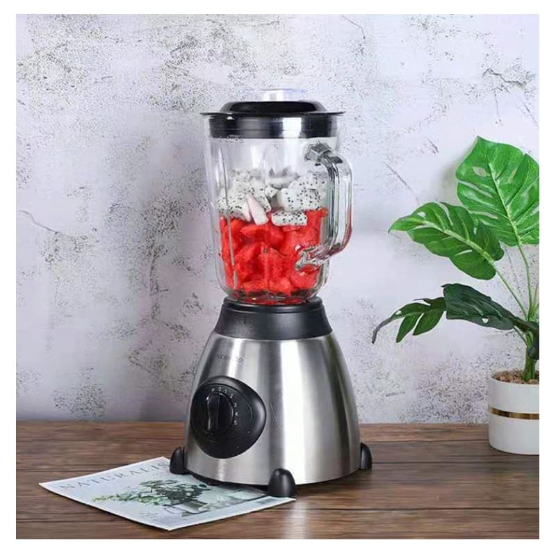 850W 1.5L Licuadora eléctrica con dos vasos de vidrio 1.5L 5 — foto 1