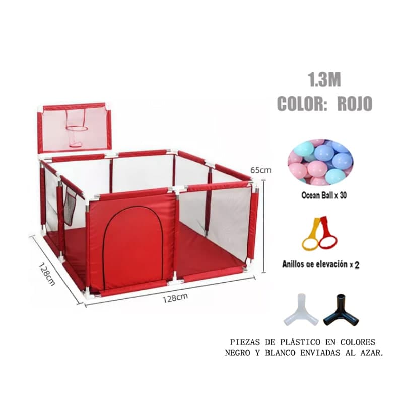 1.3M El Rojo Corral Grande Para Bebes . — foto 1