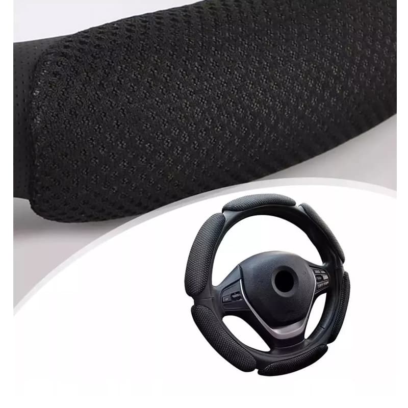 Funda Cubre Volante Universal 3d Acolchado Antideslizante — foto 4