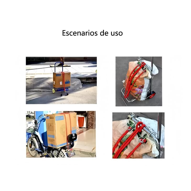 3pcs7mm*90cmcuerda elástica para remolque(gancho de hierro) — foto 2