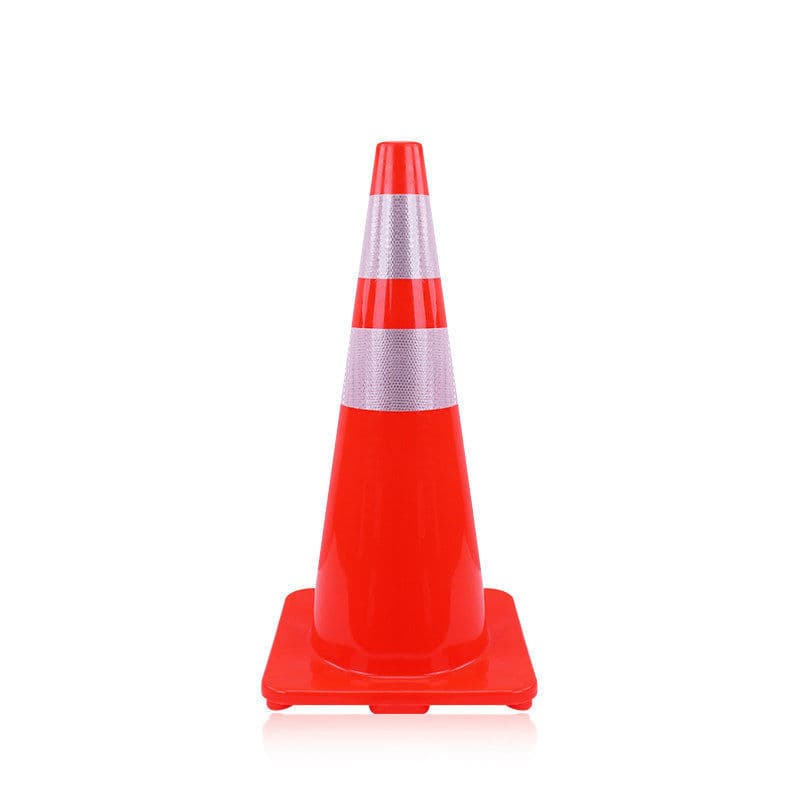 Cono Vial70cm 2 Cintas Base Normal 28 PuLG. 70cm — foto 1