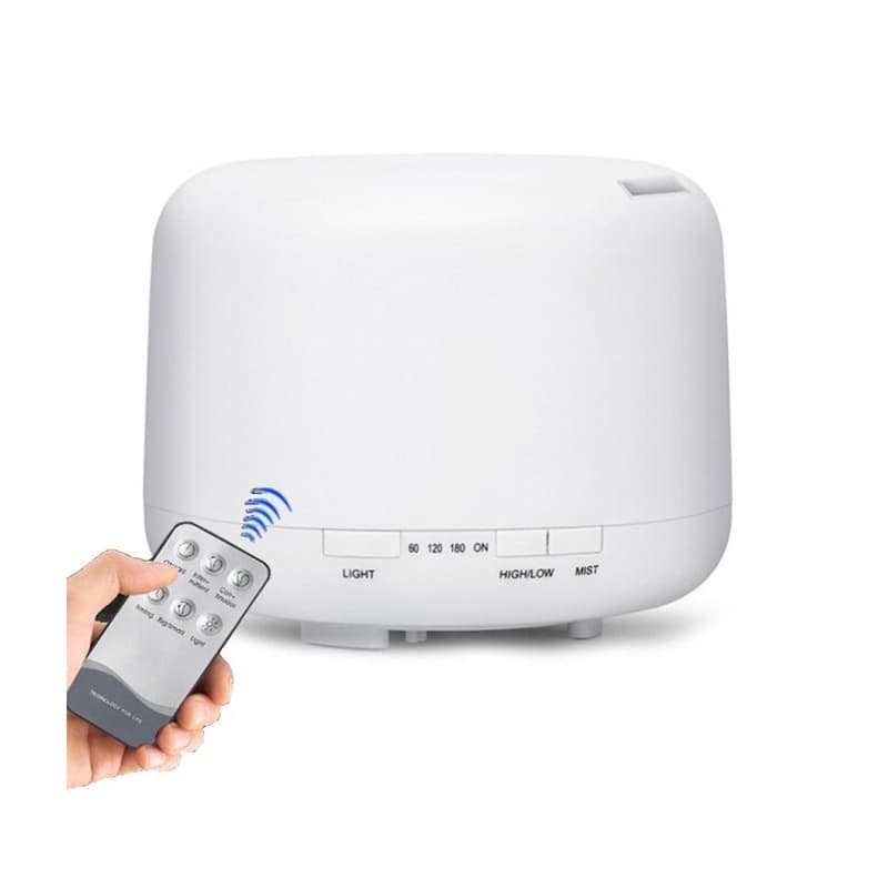 Ultrasónico LED 7 luces de color con control remoto humidificador 500ML LED — foto 3