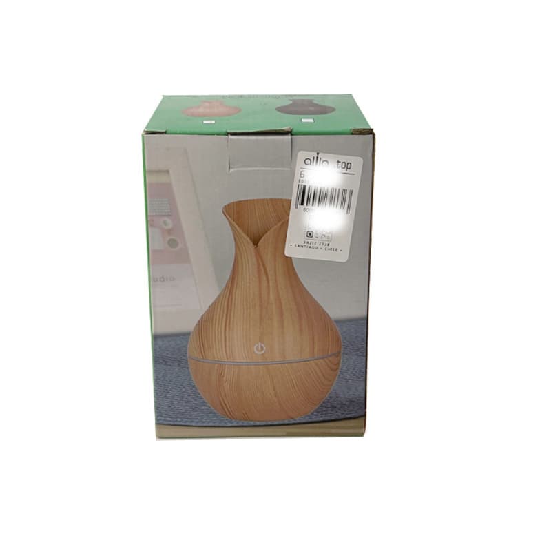Humidificador de aire pequeño color madera oscuro 130ML — foto 8
