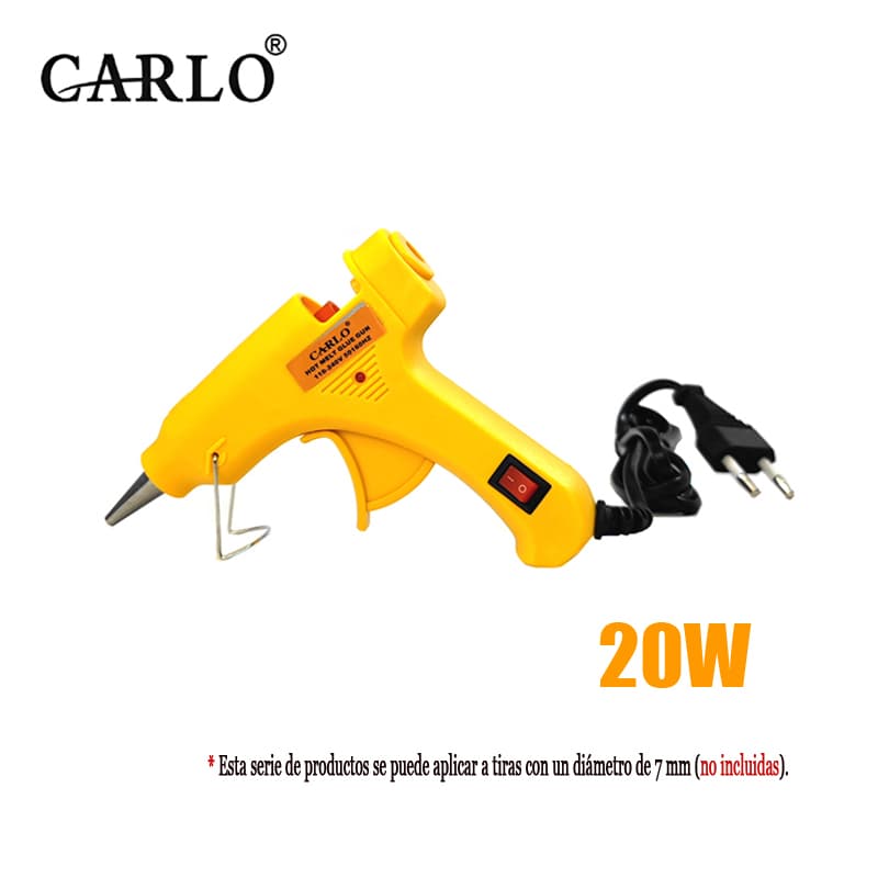 CARLO pistola de adhesive caliente 20W — foto 1