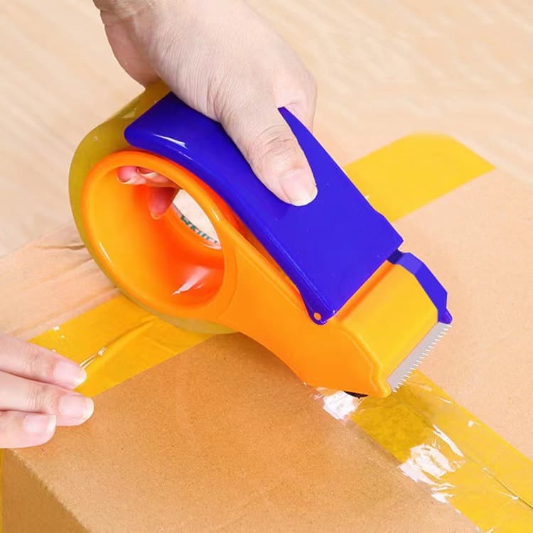 Dispensador Porta Cinta Adhesiva Embalaje Huincha Resistente 6CM — foto 3