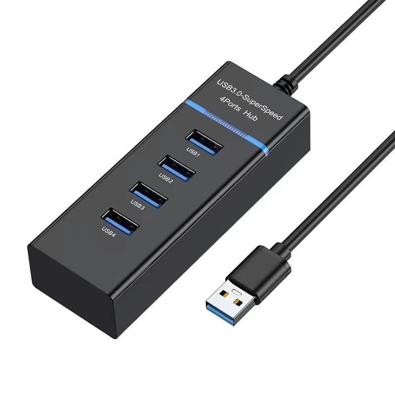 Hub Usb 3.0 4 Puertos 5 Gbps Superspeed Led Indicadores Rohs — foto 1