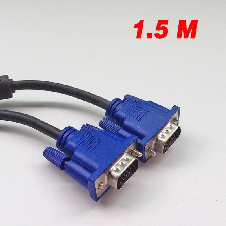 Cable VGA Macho A Macho 1.5M Para Proyector Y Monitor VGA1.5 — foto 2