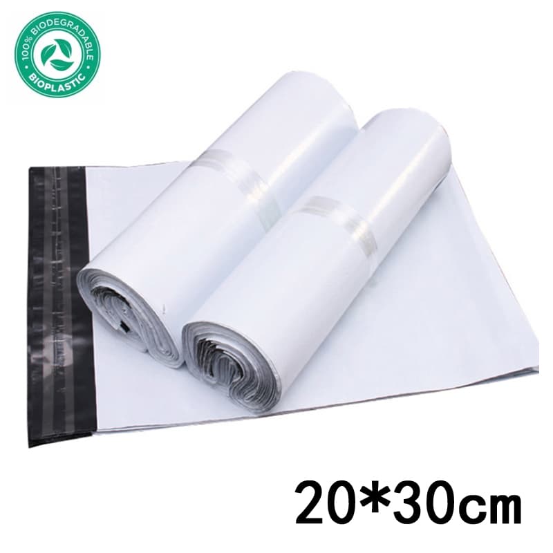Pack 100 Bolsas Embalajes Courier Sobre Autoadhesivo 20*30cm 100 — foto 1