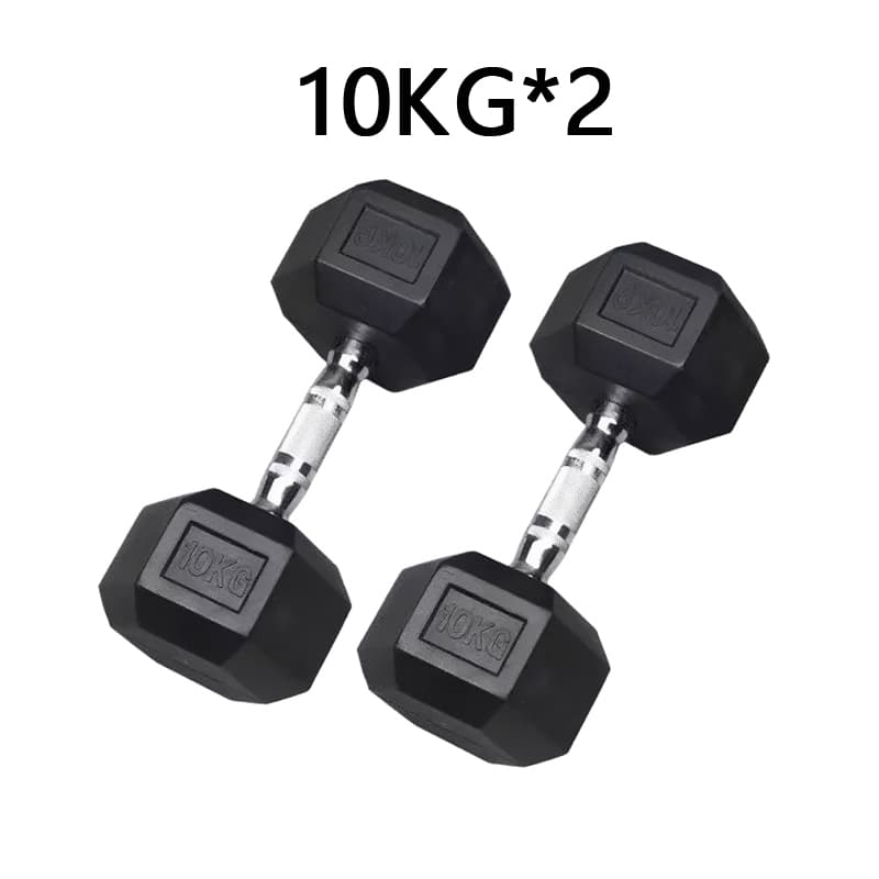 10Kg*2 Mancuernas Hexagonal De Engomada — foto 1