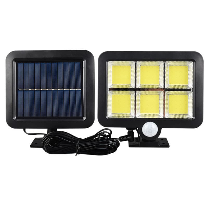 Lámpara Led Solar Con Sensor De Movimiento 6cob — foto 3
