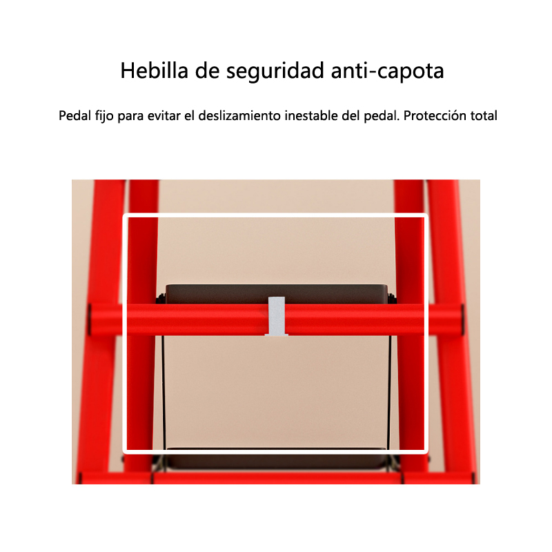 Escalera155*87*39cm Plegable 5 Escalones Resistente Escala5 — foto 4