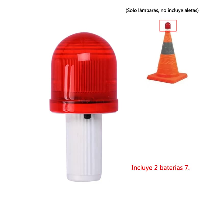 4*2.3*9.2cm Luz Led Cono Seguridad (incluye 2 baterías) 27 — foto 1