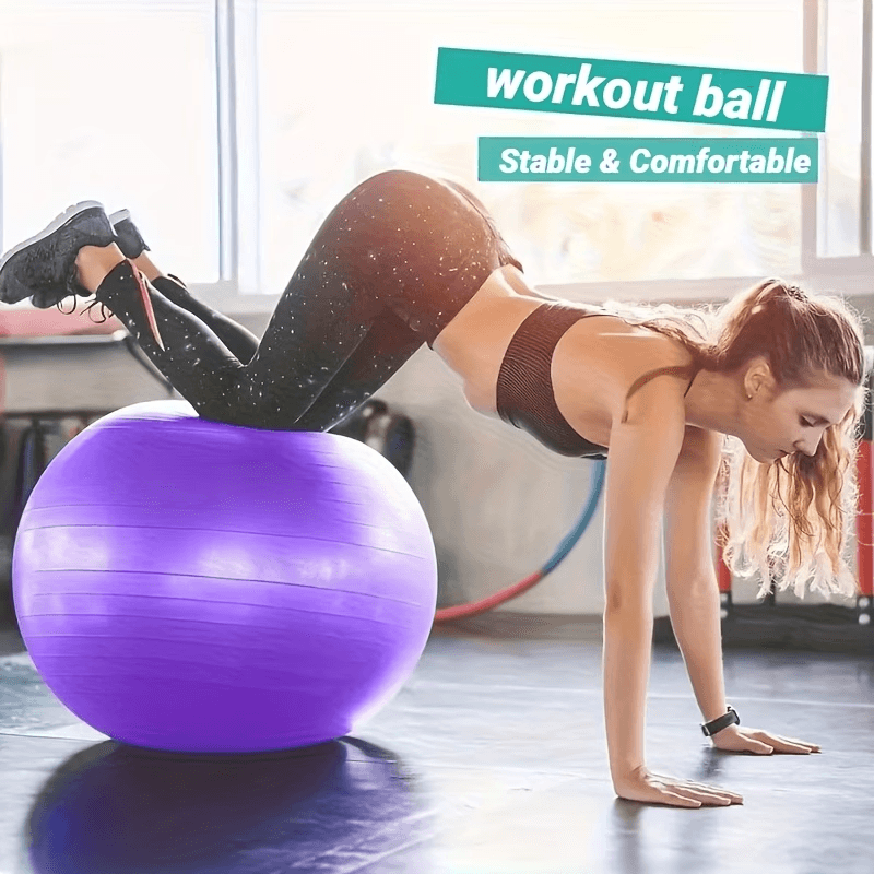 75cm Morada bola de yoga. — foto 2