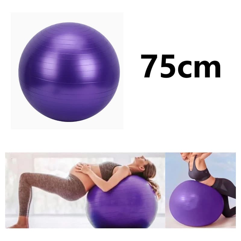 75cm Morada bola de yoga. — foto 1