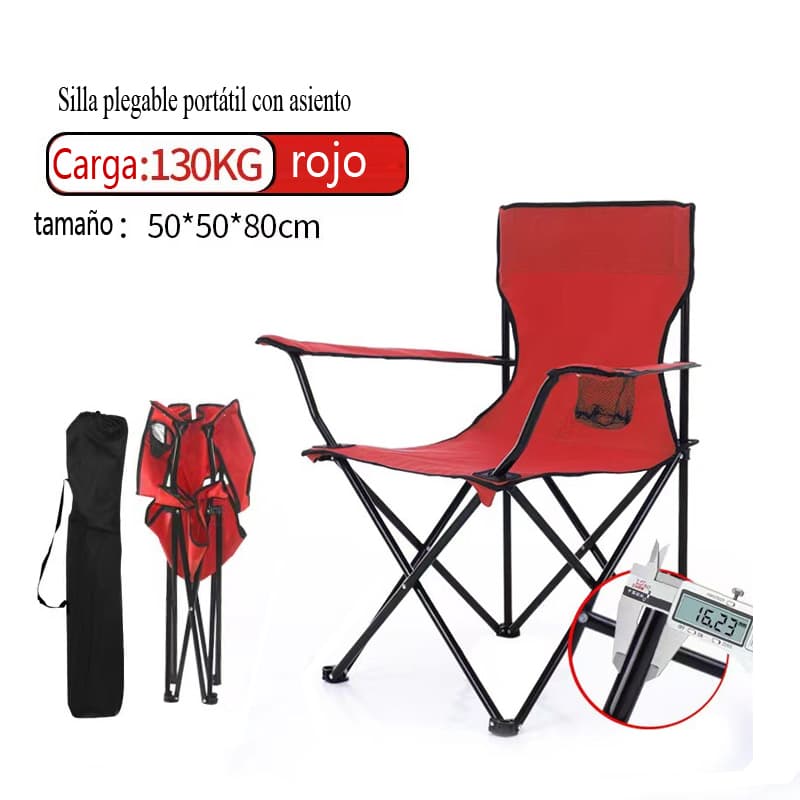 Silla Plegable De Playa Camping Pesca Picnic Playa — foto 1