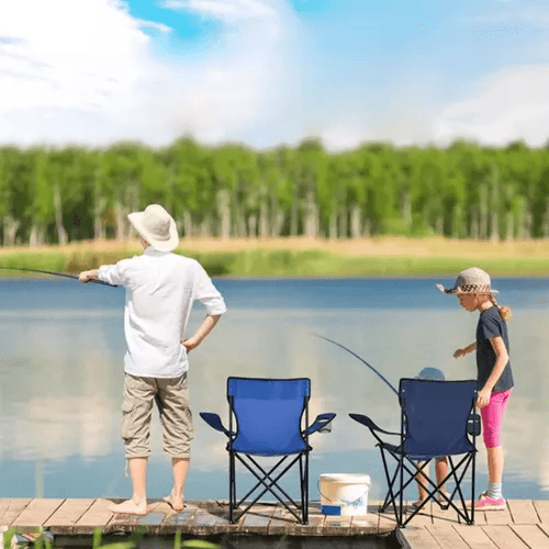 Silla Plegable De Playa Camping Pesca Picnic Playa — foto 4