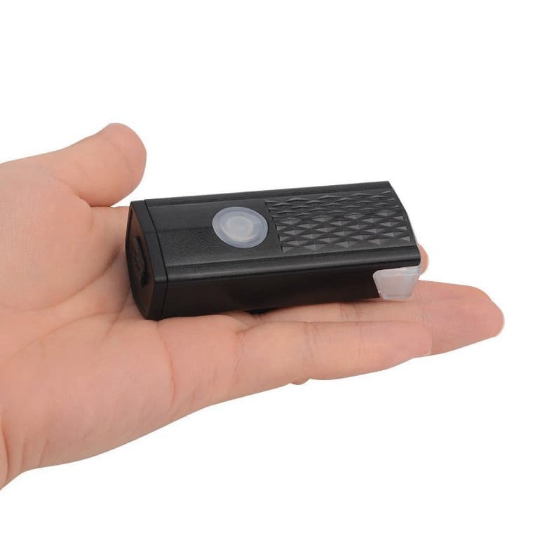 Pack Luz Bicicleta Delantera Y Trasera Recargable Luz Led Color Negro — foto 6