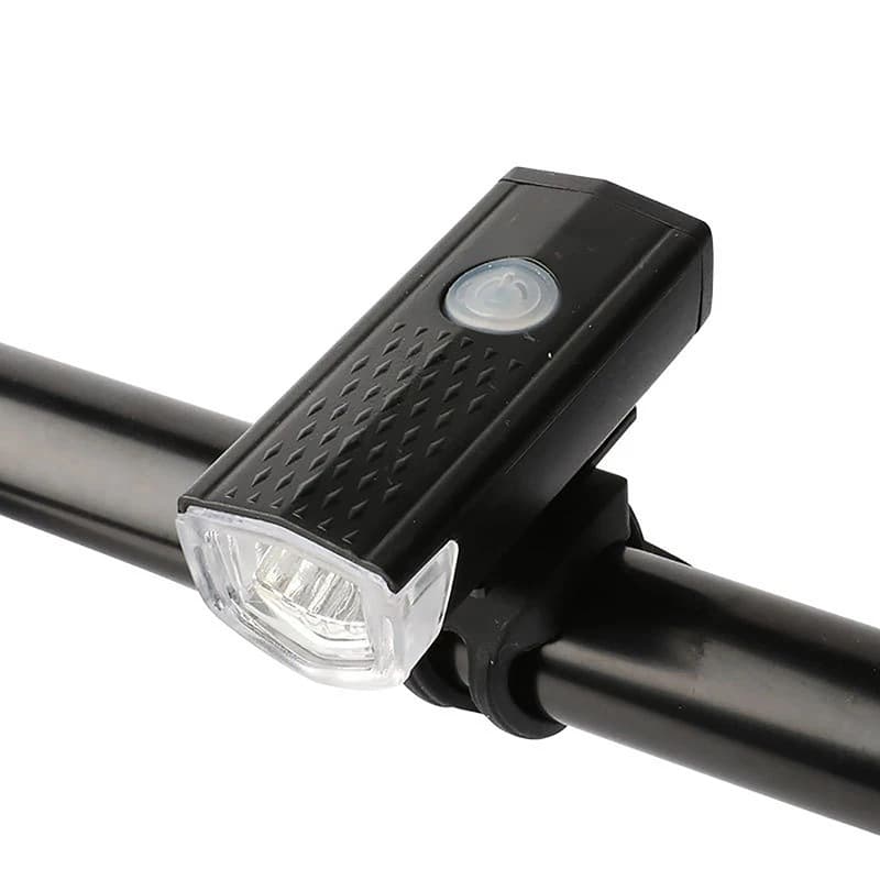 Pack Luz Bicicleta Delantera Y Trasera Recargable Luz Led Color Negro — foto 7