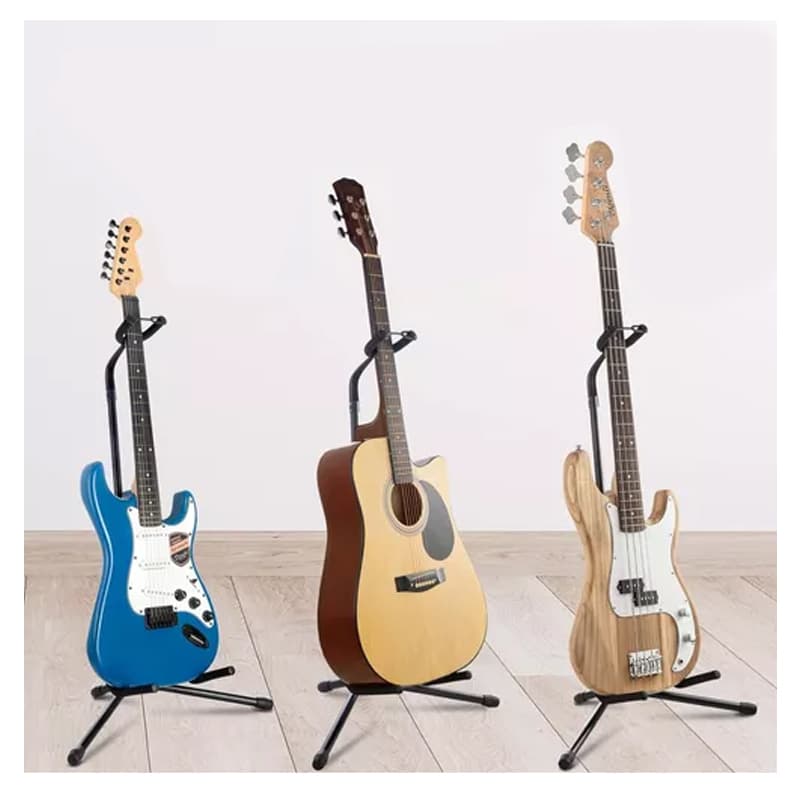 Atril Soporte De Guitarra Acústica, Clásica, Eléctrica, Bajo 1 — foto 3