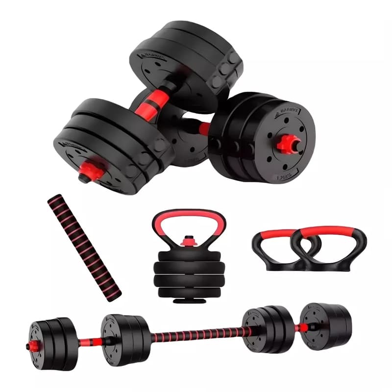 20 Kg4 En 1 Set Mancuernas Barra Ajustables + — foto 7