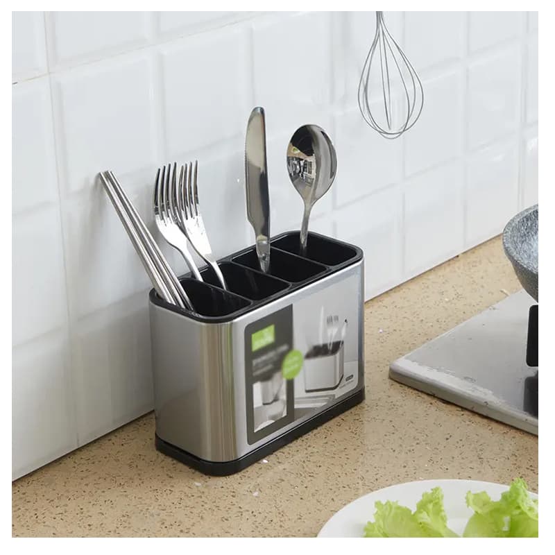 Escurridor De Cubierto Utensilios Cocina Acero Inoxidable. — foto 2