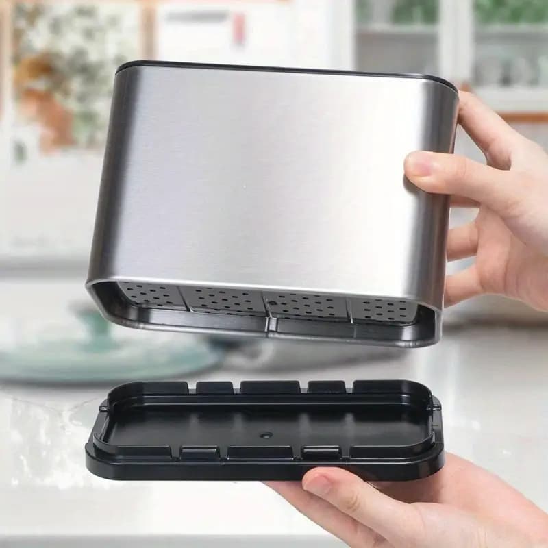 Escurridor De Cubierto Utensilios Cocina Acero Inoxidable. — foto 5