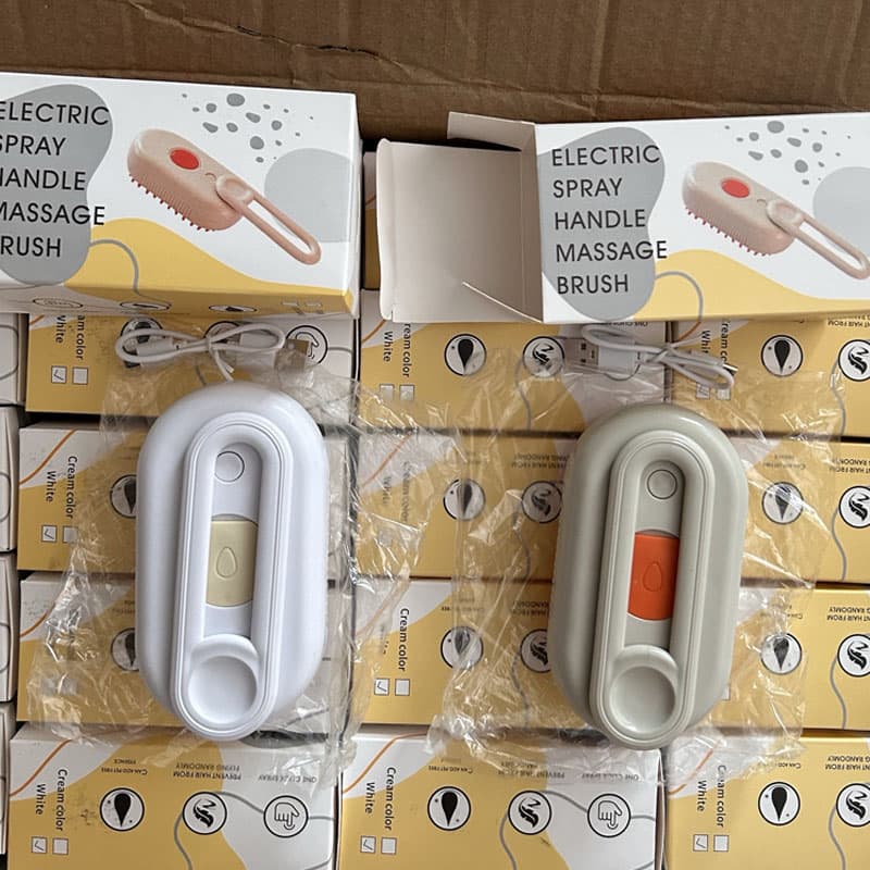USB 3 En 1 cepillo a vapor eléctrico para mascotas — foto 4