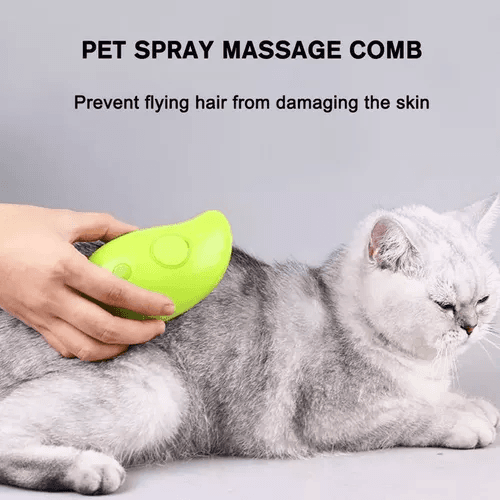 USB 3 En 1 Cepillo Automático Para Gatos A Vapor — foto 4