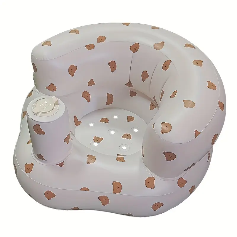 50*45*30cm Silla De Bebé Inflable Transpirable Con Bomba Incorporada — foto 1