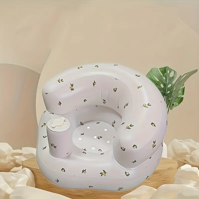 50*45*30cm Silla De Bebé Inflable Transpirable Con Bomba Incorporada — foto 5